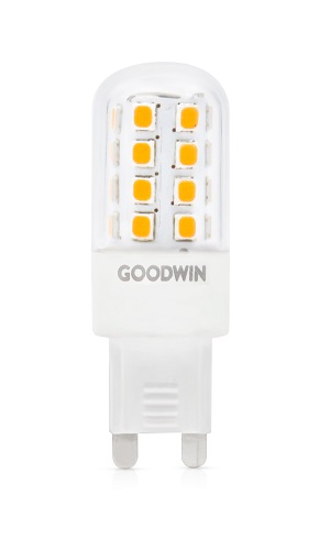 Goodwin C Series 4.5W 470lm 2700K Dimmable G9 LED Capsule